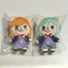 ラブライブ！WEGO Kumalla! ぬいぐるみマスコット かのん　冬毬　可可 ラブライブ！WEGO Kumalla! ぬいぐるみマスコット かのん 冬毬 可可