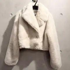 マーキュリーデュオ テーラードカラーファーコート コート ショート丈