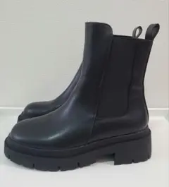 【美品】Heather　サイドゴアブーツ　Lサイズ(24.5cm)