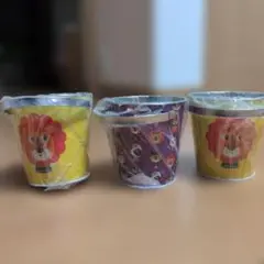 インゲラ　アニアニウス　ブリキ缶　3個セット　アサヒ飲料動物デザイン