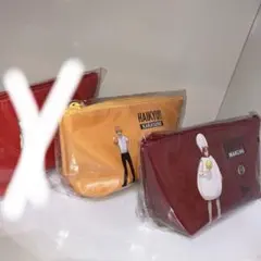 【最安値】ハイキュー　ラウンドワン限定ポーチ　2種セット　まとめ売り