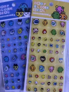 たまごっち　タイルシール　ブロックシール