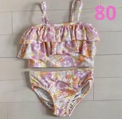 【新品】80cm babyGap ラッフルフリル♡セパレート水着　タンキニ