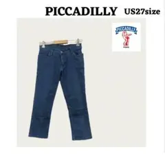 PICCADILLY ブルー デニム パンツ USA27のサムネイル
