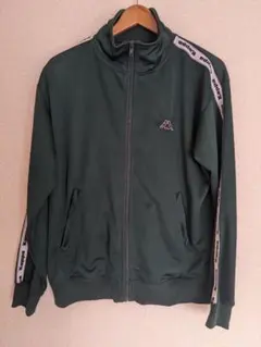 kappa トラックジャケット グリーン M ジャージ 古着