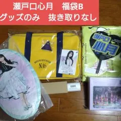 乃木坂46　瀬戸口心月　福袋B　グッズのみ　うちわ　バッグ　クッション