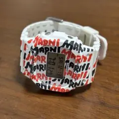 美品　MARNI　G-SHOCK　コラボ腕時計　ウォッチ　正規品　匿名配送 marni-g-shock-05.jpg