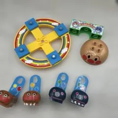 アンパンマンおおきな観覧車のくるくる遊園地ブロックバケツ　パーツのみ