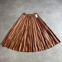 Ballsey プリーツ スカート ブロンズ サテン 36 M 相当のサムネイル