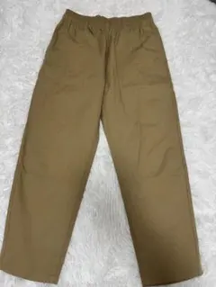 GU ベージュ チノパン ゴムウエスト Mサイズ