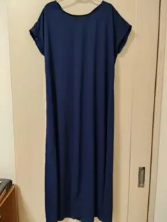 KUMIKYOKU　組曲　ワンピース ネイビー　紺　フレンチスリーブ