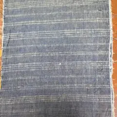 藍染対馬麻 古布蚊帳解き 襤褸ボロ一幅 197センチ - メルカリ