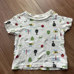 西松屋　エルフィンドール　昆虫柄tシャツ