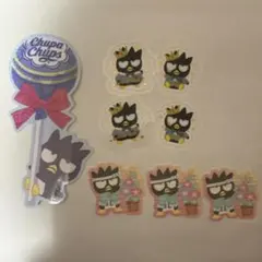 バッドばつ丸シール、ステッカー