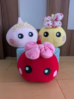 ほっぺちゃん　ぬいぐるみ３体　まとめ売り