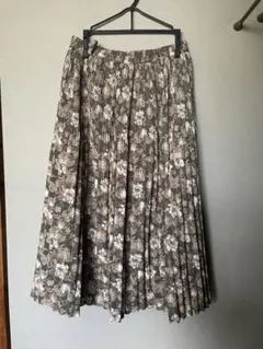 古着　花柄プリーツスカートのサムネイル