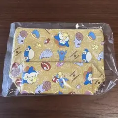 ポケモン　ミスド　2024 ポーチ　ピカチュウ　カビゴン　ソーナンス