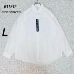『コラボ』　wtaps × undercover ブロードシャツ　白　【L】のサムネイル