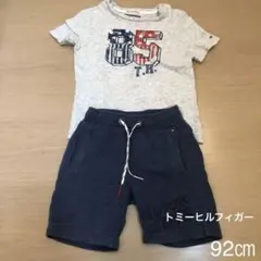 Tシャツ&短パンセット　92㎝　トミーヒルフィガー