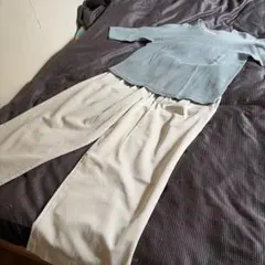 パラスパレス　ヌメ5分袖ニット　　　ＬＧＴＣツイルパンツおまとめのサムネイル