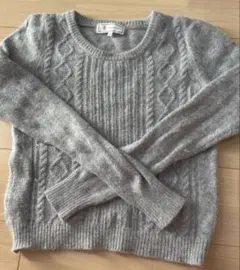 ROPE PICNIC グレー ニットセーター 長袖