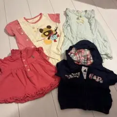 ベビー服まとめ売り　60〜70㎝　半袖　４点セット売り　ラルフローレン　GAP