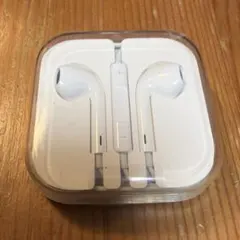 ホワイト apple Ear Pods 有線イヤホン ケース付き