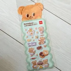 正規品 Butterbear バターベア ぷっくりシール 立体シール ドーナツのサムネイル