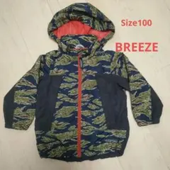 BREEZE/ブリーズ　ナイロンブルゾン　アウター　ウィンドブレーカー 100