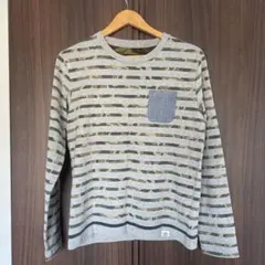 BEAMS HEART M ストライプ長袖カットソーのサムネイル