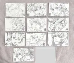 鬼滅の刃 無限列車編 ufotable お楽しみくじ ポストカード 40枚セット