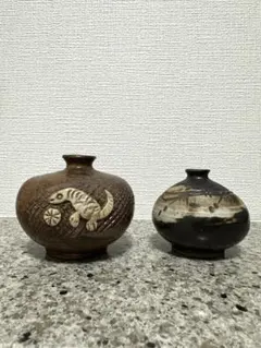 一輪挿し/ 置き物　2個セット
