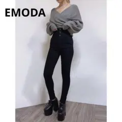 【大人気✨】EMODA エモダ ELDER SYM ハイウエストデニム ブラック