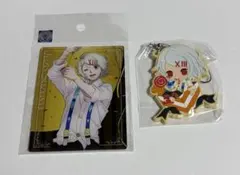 東京喰種　鈴屋什アクリルカード お祝いver. ＆ラバーストラップ　2点セット