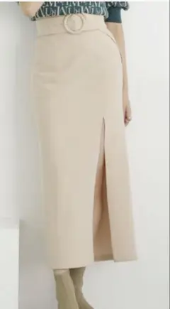 MURUA ディープスリットペンシルスカート