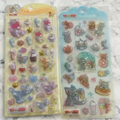 トムとジェリー うるちゅるポップシール　　ドロップジェリーシール　2枚セット