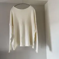 ZARA ザラ 長袖ニット セーター アイボリー クリーム ホワイト