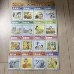 進研ゼミ 都道府県 日本の地理・産業カード チャレンジ付録