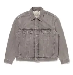 グレー デニムジャケット