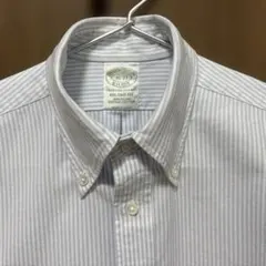 着用回数少なめ　ブルックスブラザーズ　ストライプシャツ15/33 M相当