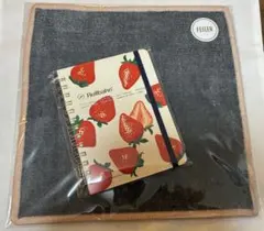 フェイラー　ユニカラーハンカチ ロルバーン ポケット付メモ M 苺　新品未開封