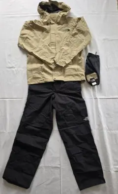 未使用　THE NORTH FACE NP11714 レインウェア上下セット M