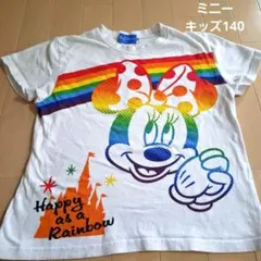 東京ディズニーリゾート ミニーマウス Tシャツ 140