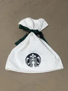 スターバックス ギフト袋 ホワイト　巾着型