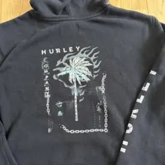 Hurley パーカー ブラック ジュニア　L