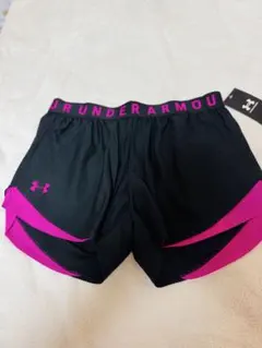 新品未使用Under Armour ショートパンツ ブラック/ピンク SizeL
