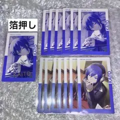 プロセカ KAITO エピカ　箔押し　ノーマル　セット　21B