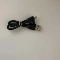 USB Type-A to Micro USBケーブル 30cm ブラック