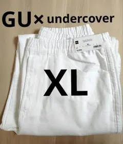 新品 GU UNDERCOVER デニムイージーパンツ オフホワイト XLのサムネイル