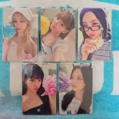 LE SSERAFIM CRAZY SHOPEE kpopmerch５枚セット